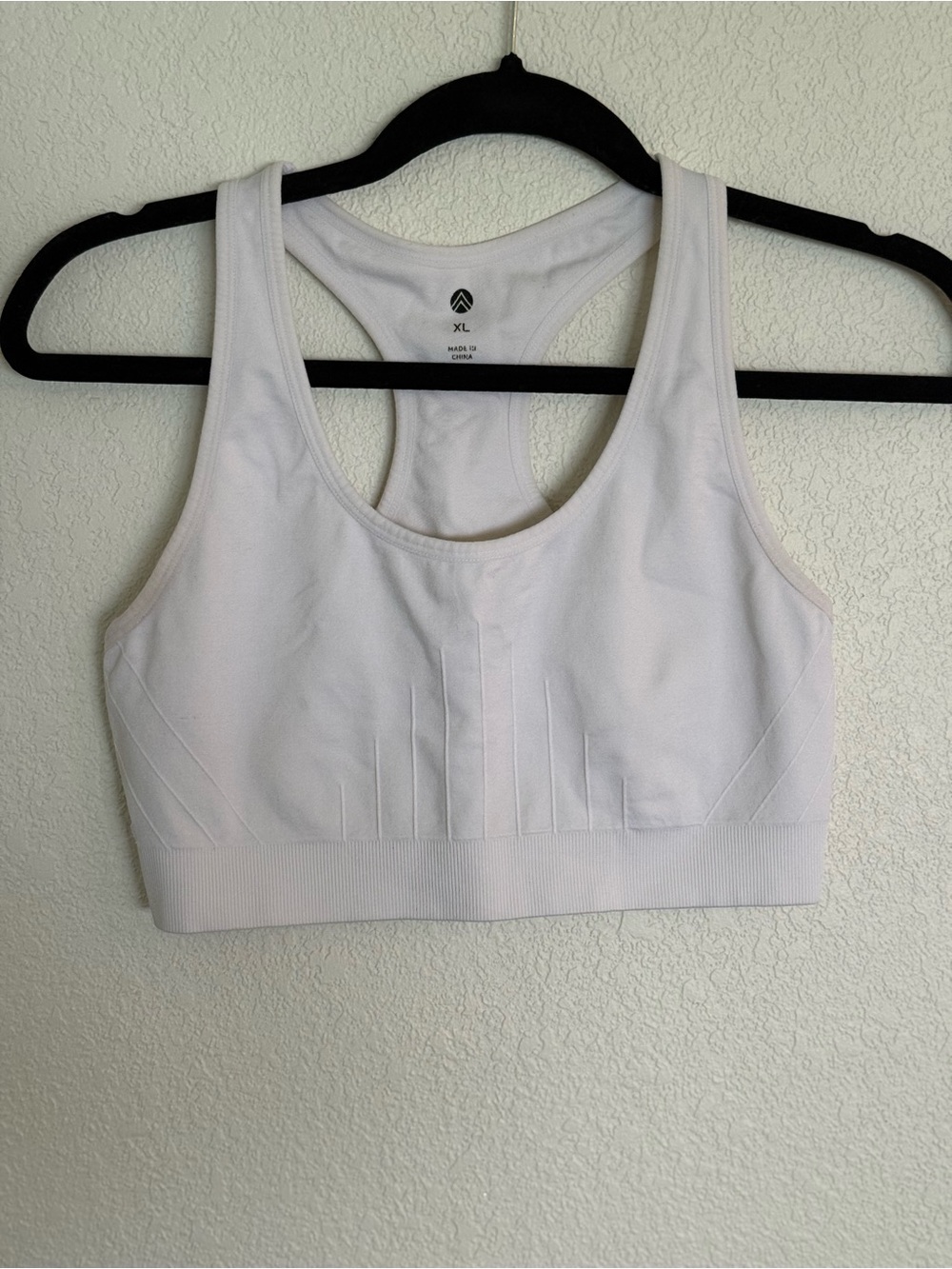 Oner Active Seamless White Sports Bra